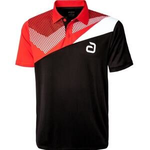 Andro Red Black Lavor Men’s XL Polo Shirt Table Tennis Ping Pong New NWT